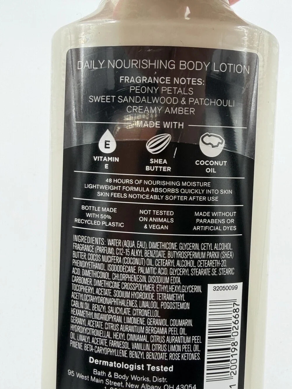 Bath & Body Works Black Amethyst Shea Butter+Vitamin E Body Lotion - 8 fl oz